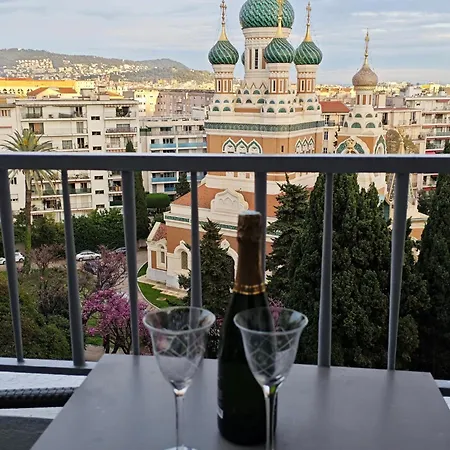 3p 72m2 Climatise Vue Exceptionnelle Cathedrale St Nicolas Et Apartment Nice